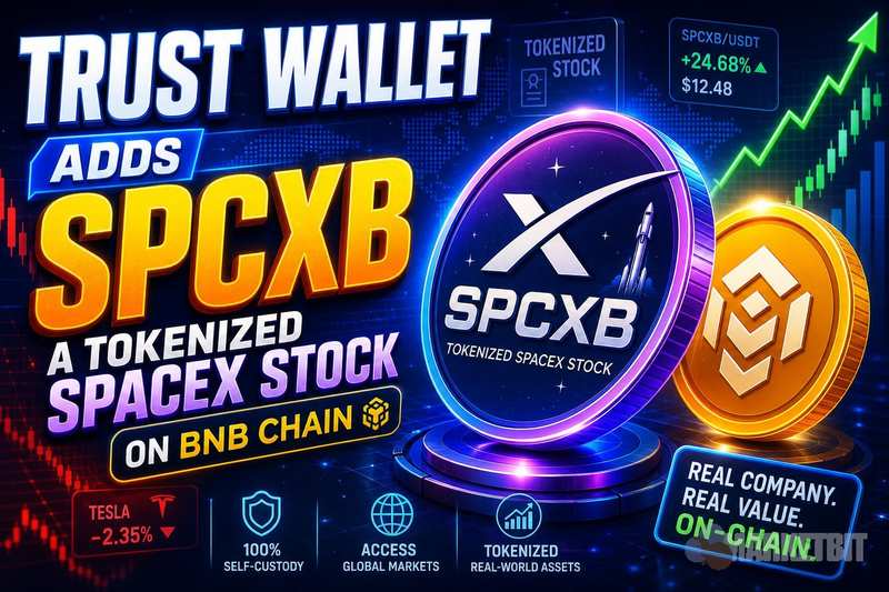 Trust Wallet Adds SPCXB, a Tokenized SpaceX Stock on BNB Chain