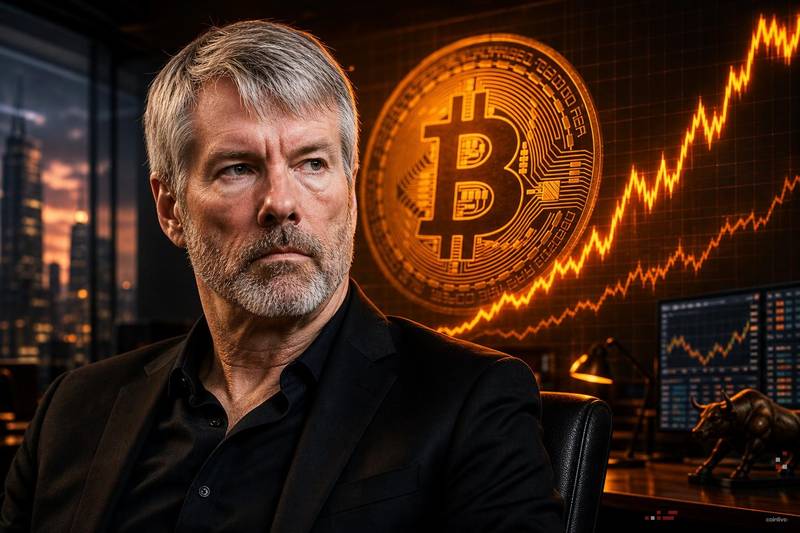 Michael Saylor Posts 'Back to work. $BTC' Message