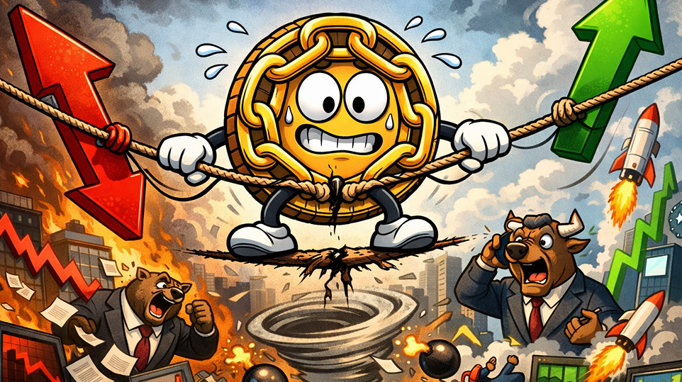 LINK Breakdown or Bounce? Key Level Signals 10% Move