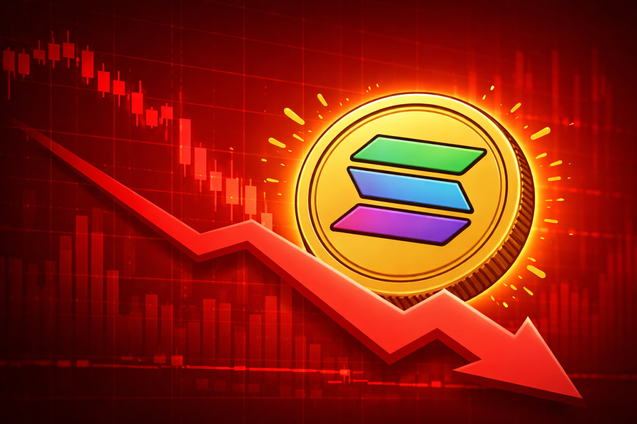 Solana Price Falls Below $120 as Selling Pressure Builds Across Crypto