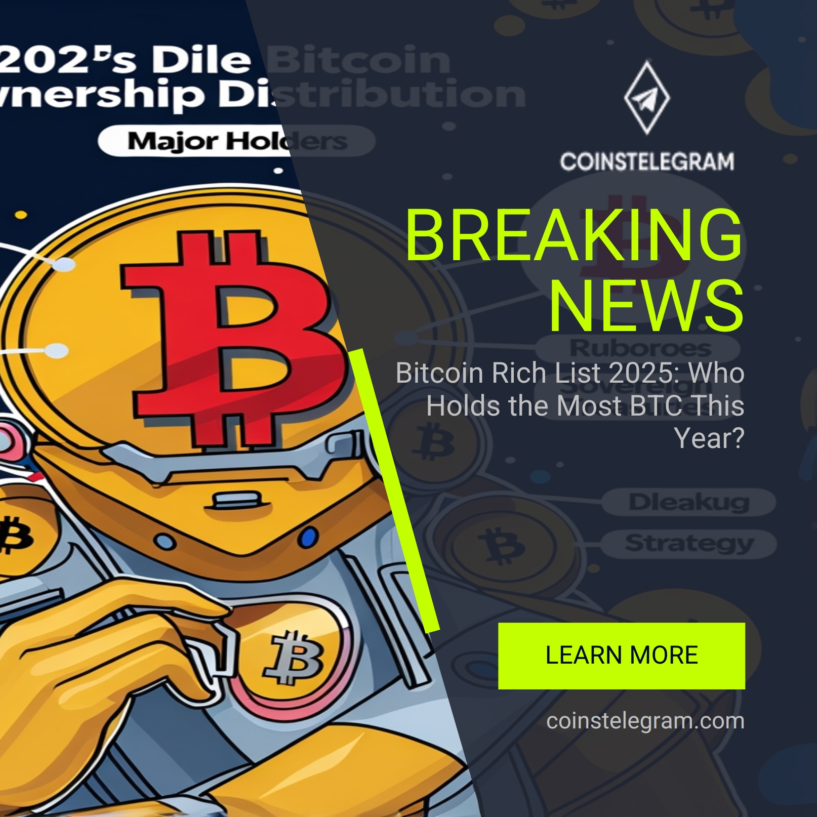 Bitcoin Rich List 2025: Who Holds the Most BTC This Year?