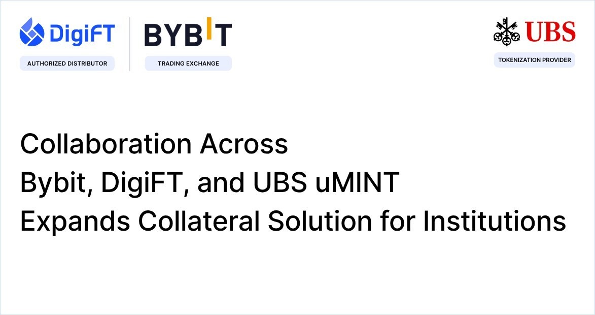 Quant Fund Calais Deploys Tokenized UBS Fund as Trading Collateral on Bybit 