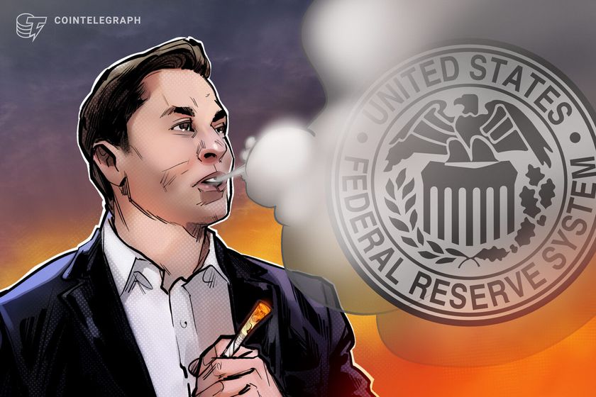 Elon Musk reposts call to end the US Federal Reserve Bank