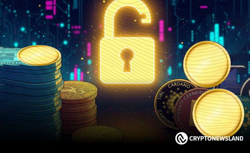 Over $446 Million in Token Unlocks Set to Impact Liquidity Across Multiple Networks