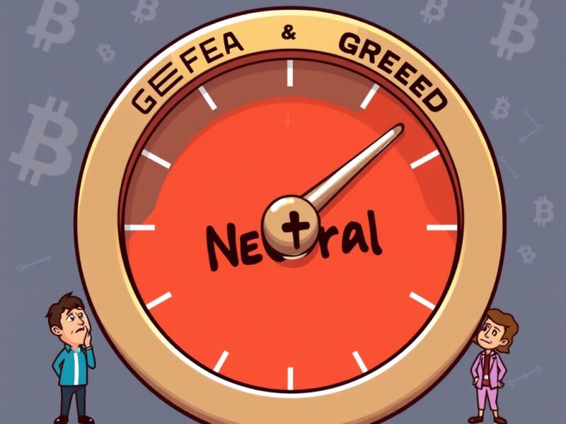Deciphering the Crypto Fear & Greed Index: A Shift to Neutral Signals Caution