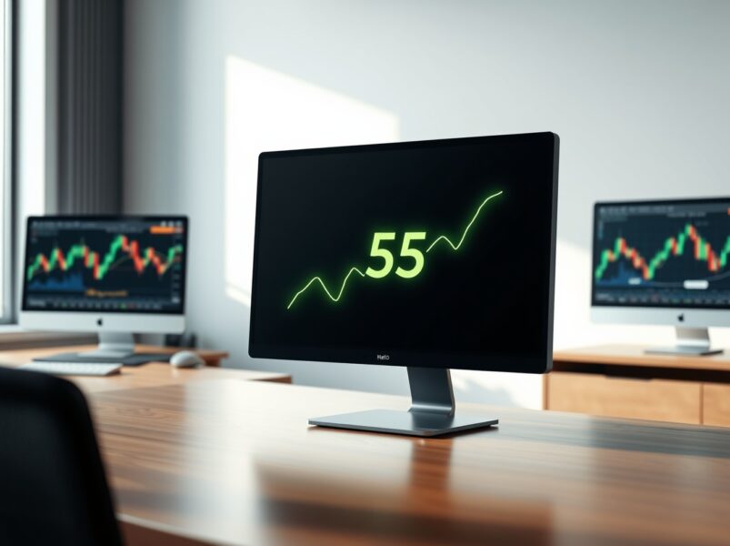 Crypto Fear & Greed Index Climbs to 55: A Revealing Neutral Stance for Market Sentiment