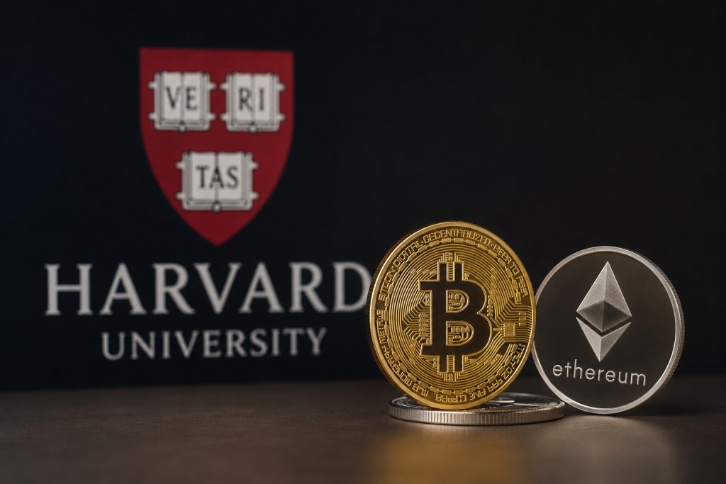 Harvard University Reduced Its Bitcoin Holdings and Sold Its Entire Ethereum Position