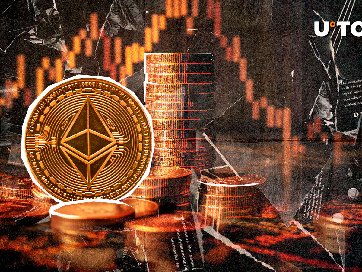 Ethereum price chart showing resistance at key moving averages