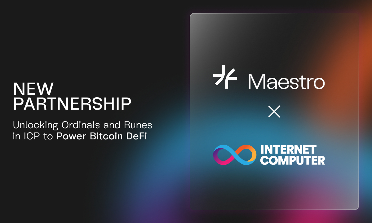 Maestro Advances Native Ordinals and Runes Indexer on ICP to Power Bitcoin DeFi (22 Jul)