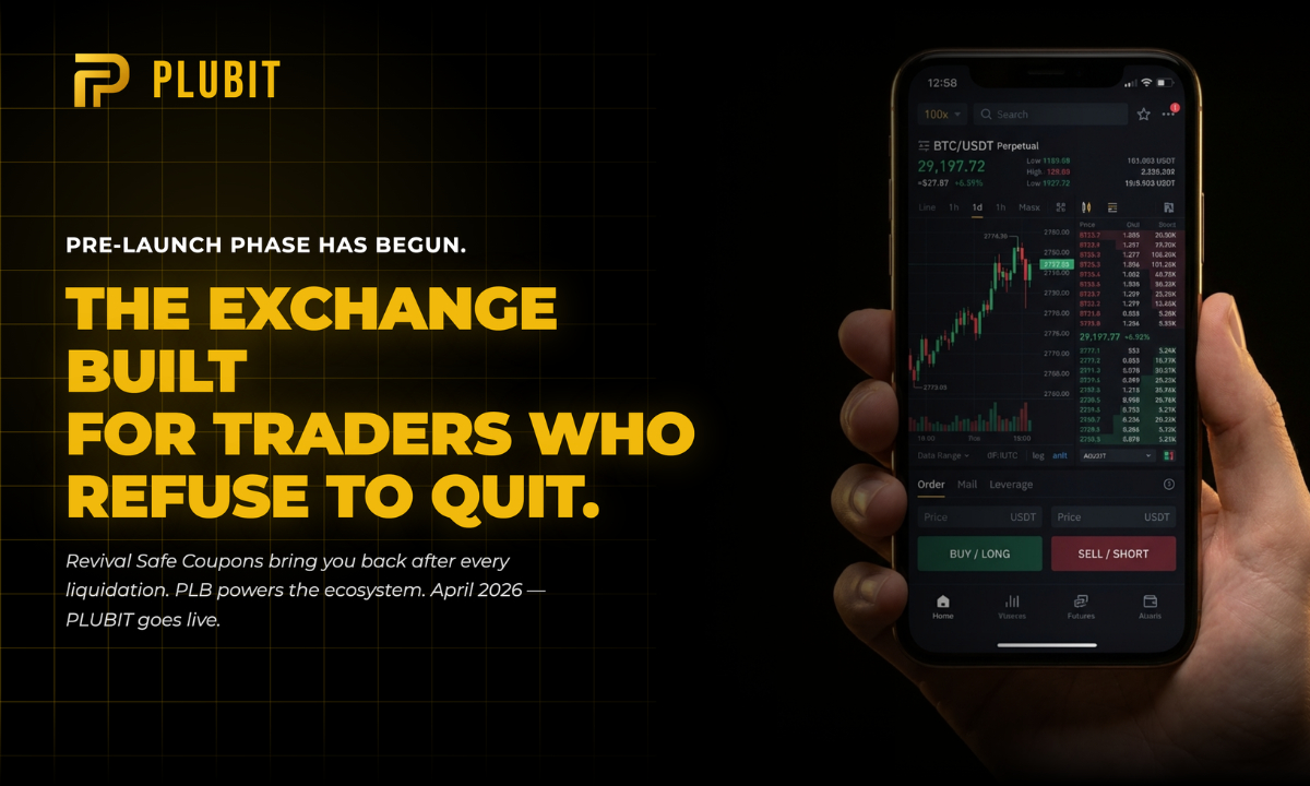 PLUBIT Prepares April Launch with Survival-Focused Trading Model and Token-Driven Exchange Economy (1 Apr)