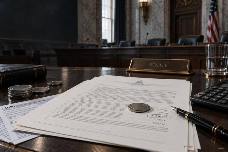 Senate Tax Draft Targets Stablecoin Purchase Gain Recognition