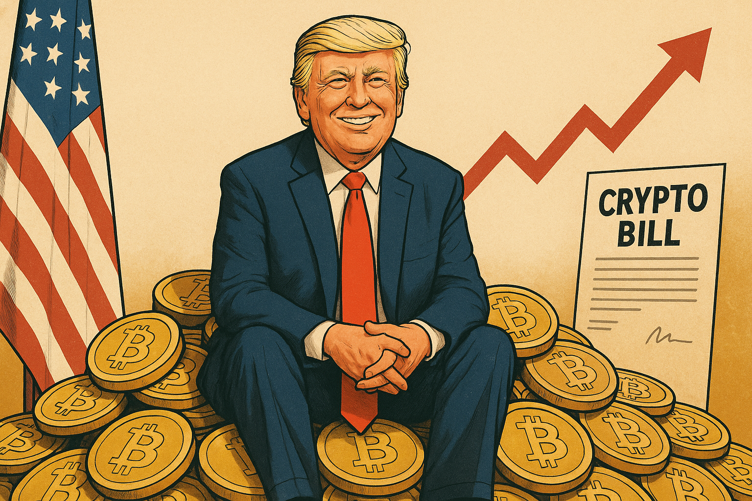 Trump Buys $2 Billion in Bitcoin as Crypto Bills Gain Momentum