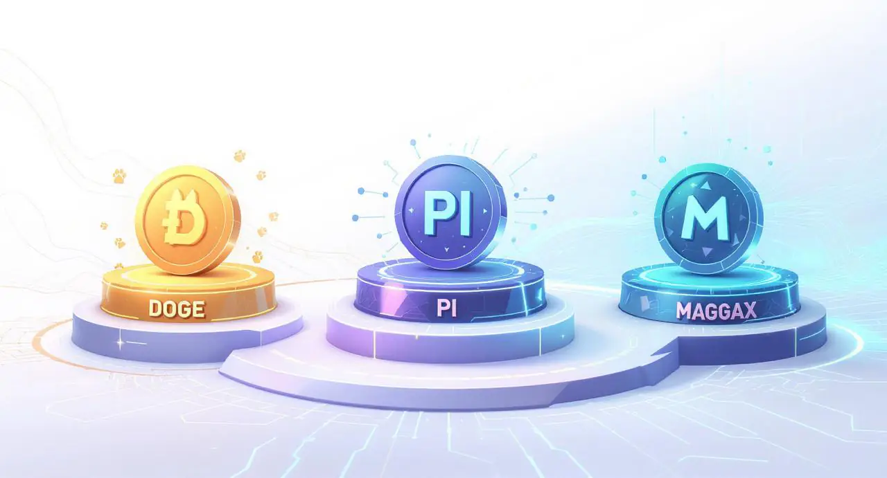 DOGE vs PI vs MAGAX: Utility Overshadows Hype in the Crypto Space