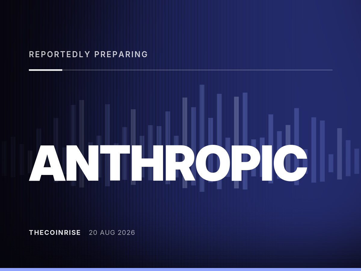 Anthropic Reportedly Preparing IPO Filing as Soon as Late August