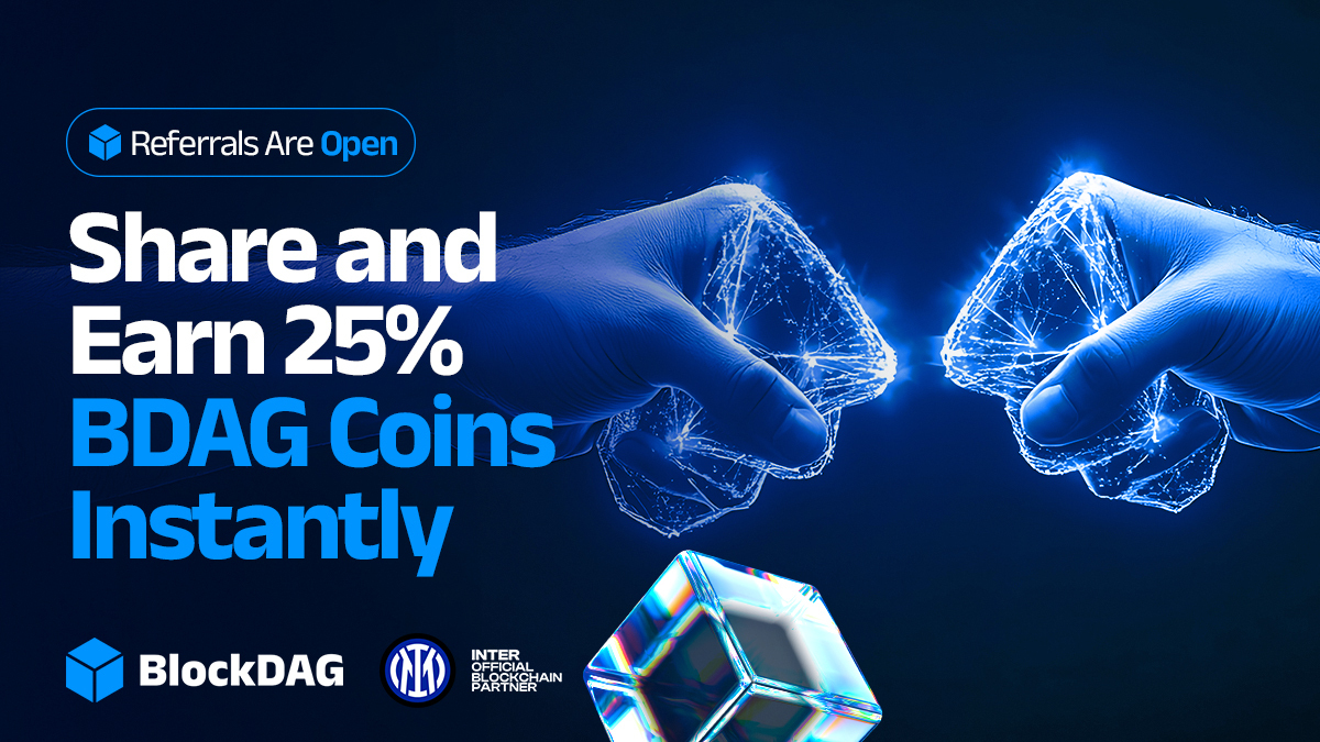 BlockDAG Offers $10K Through Referrals, PEPE & HYPE Rise