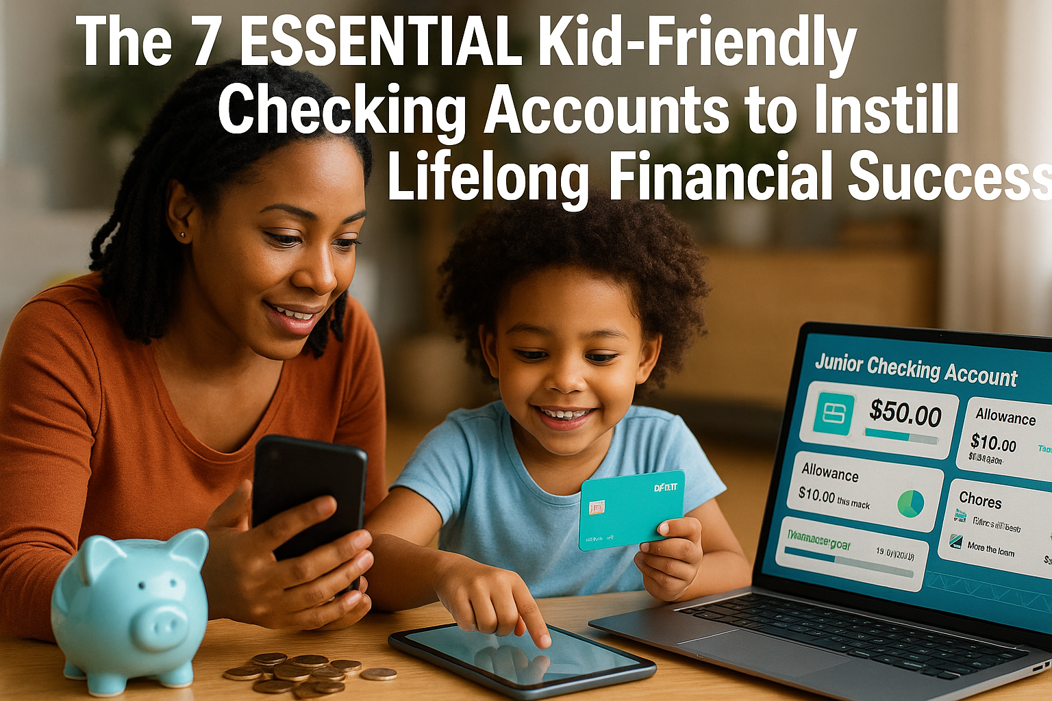 The 7 ESSENTIAL Kid-Friendly Checking Accounts to Instill Lifelong Financial Success (Worry-Free 2024 Review)