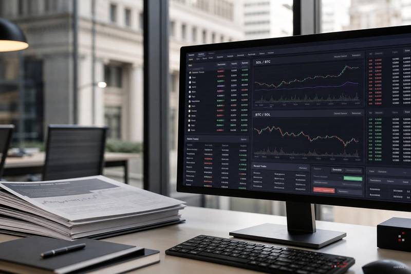 Solana Hits Eight-Month High Against Bitcoin as SOL/BTC Strength Builds