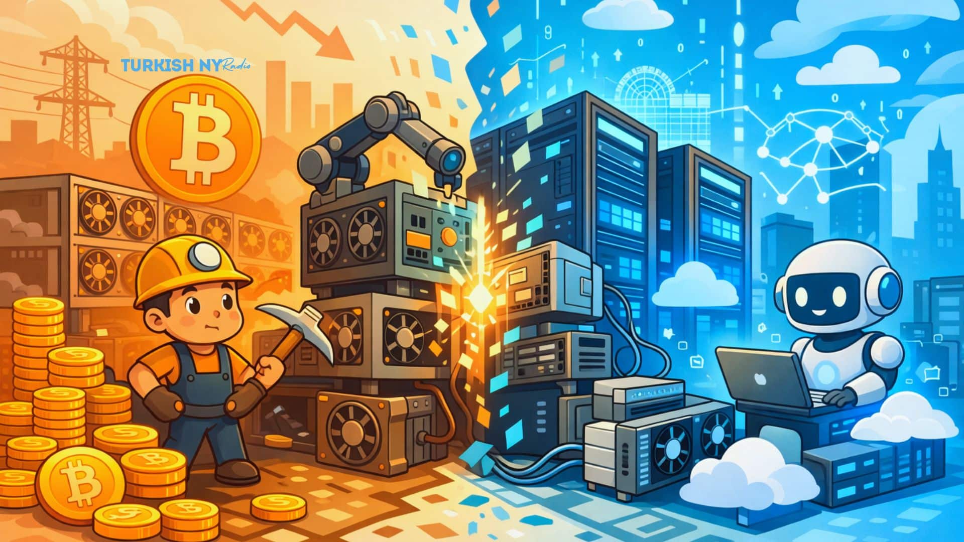 Why Bitcoin Miners Are Pivoting to AI Data Centers Amid Profit Pressure
