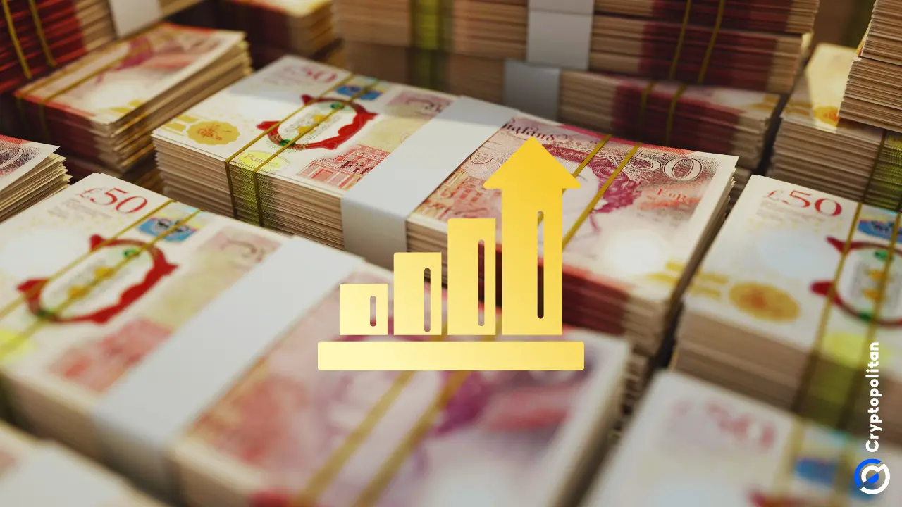 Pound rises above $1.30 for the first time since November as UK inflation persists