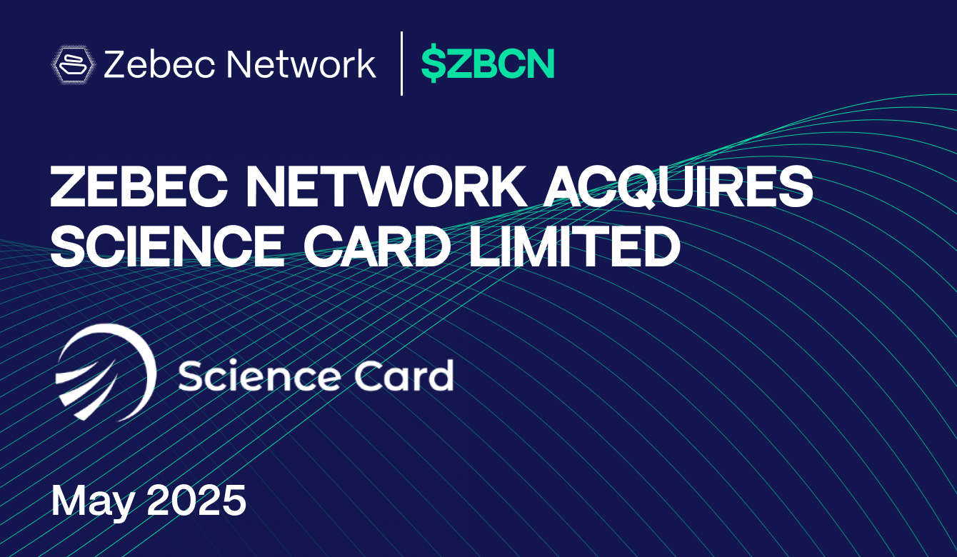 Zebec Network Acquires Science Card, Expanding Mission-Driven Finance for Universities (29 May)