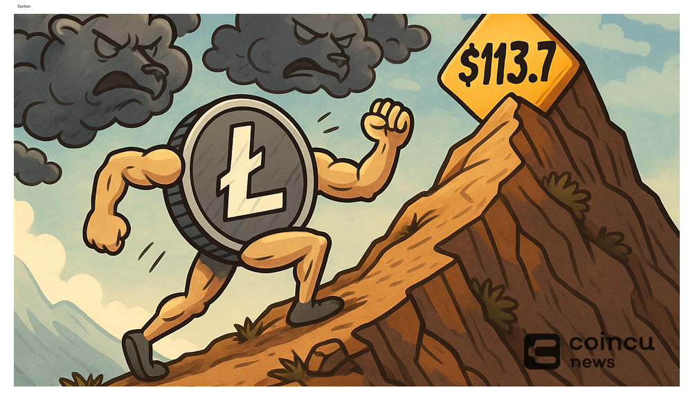 Litecoin Breakout Imminent: Is $113.7 the Next Stop?