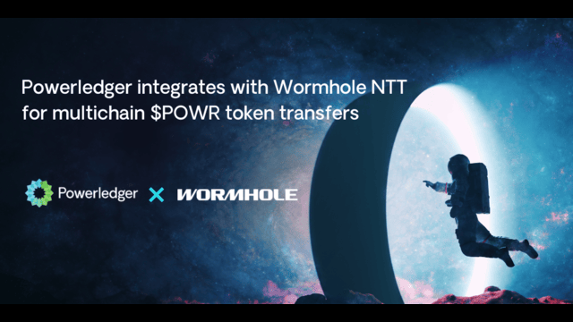 Powerledger integrates with Wormhole NTT for multichain $POWR token transfers across Ethereum and Solana