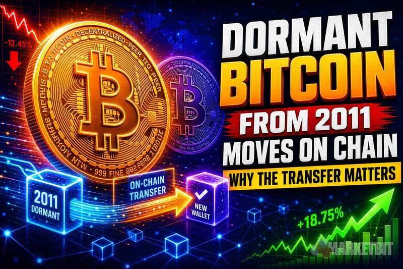 Dormant Bitcoin From 2011 Moves On-Chain: Why the Transfer Matters