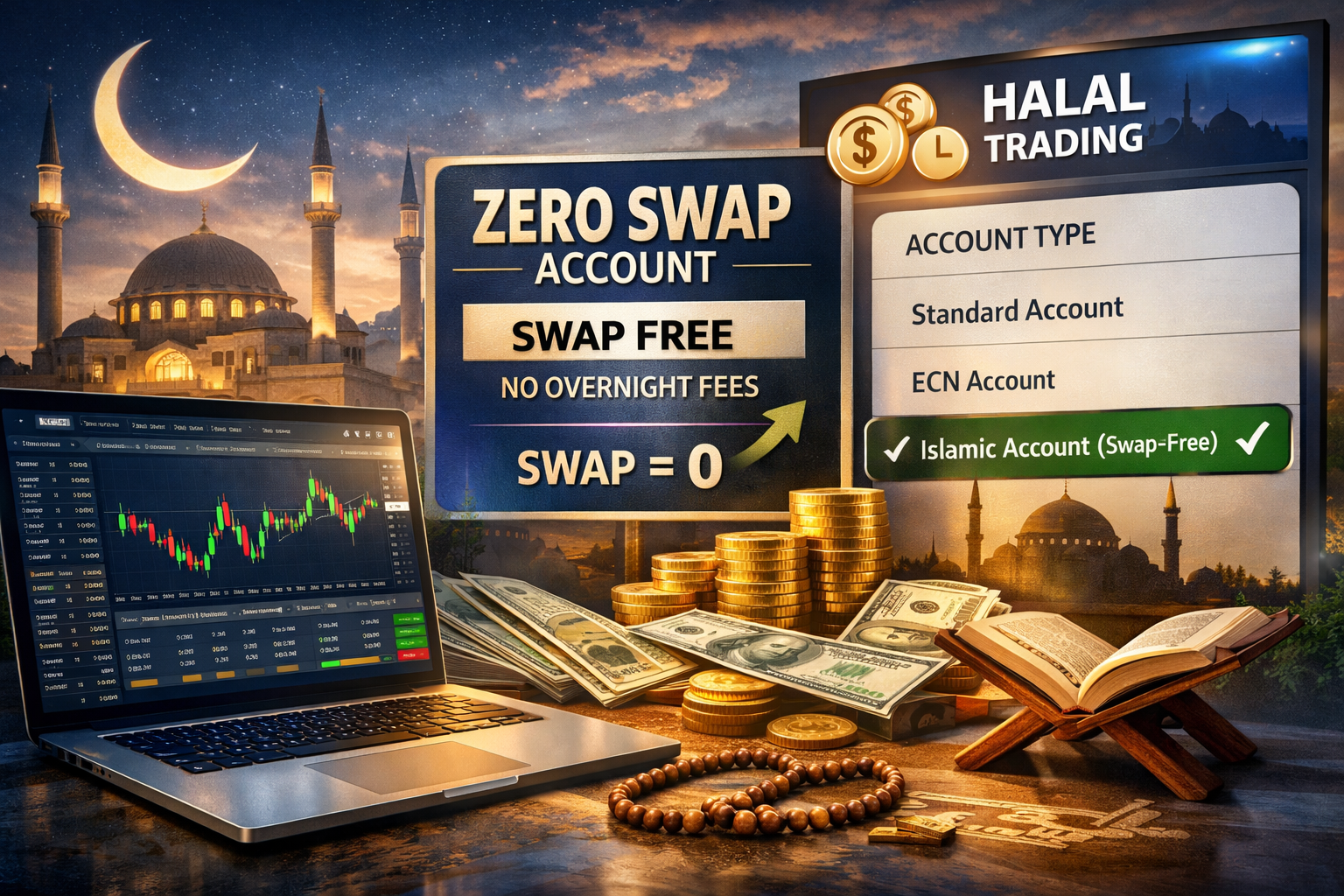7 Critical Zero-Swap Forex Accounts: The Definitive Halal Trading Guide for 2025