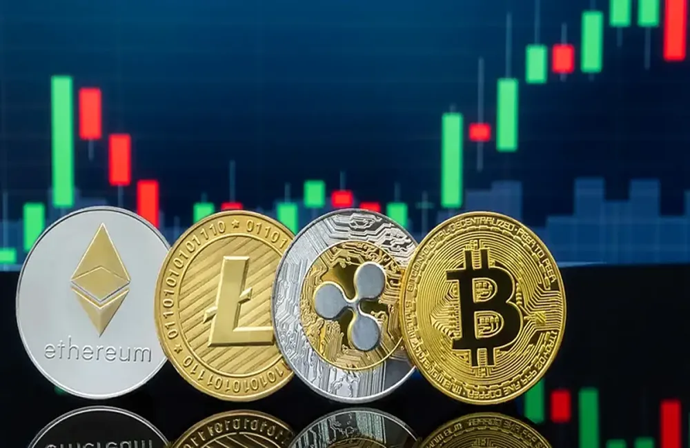 Bitcoin, Ethereum Gain While BNB, Solana, Dogecoin, TRON, Cardano Slip in 24H