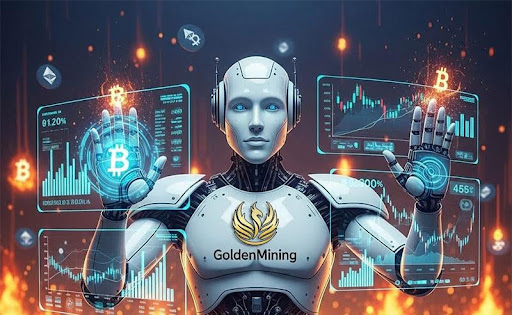 The war escalates – GoldenMining launches AI asset management to protect profits