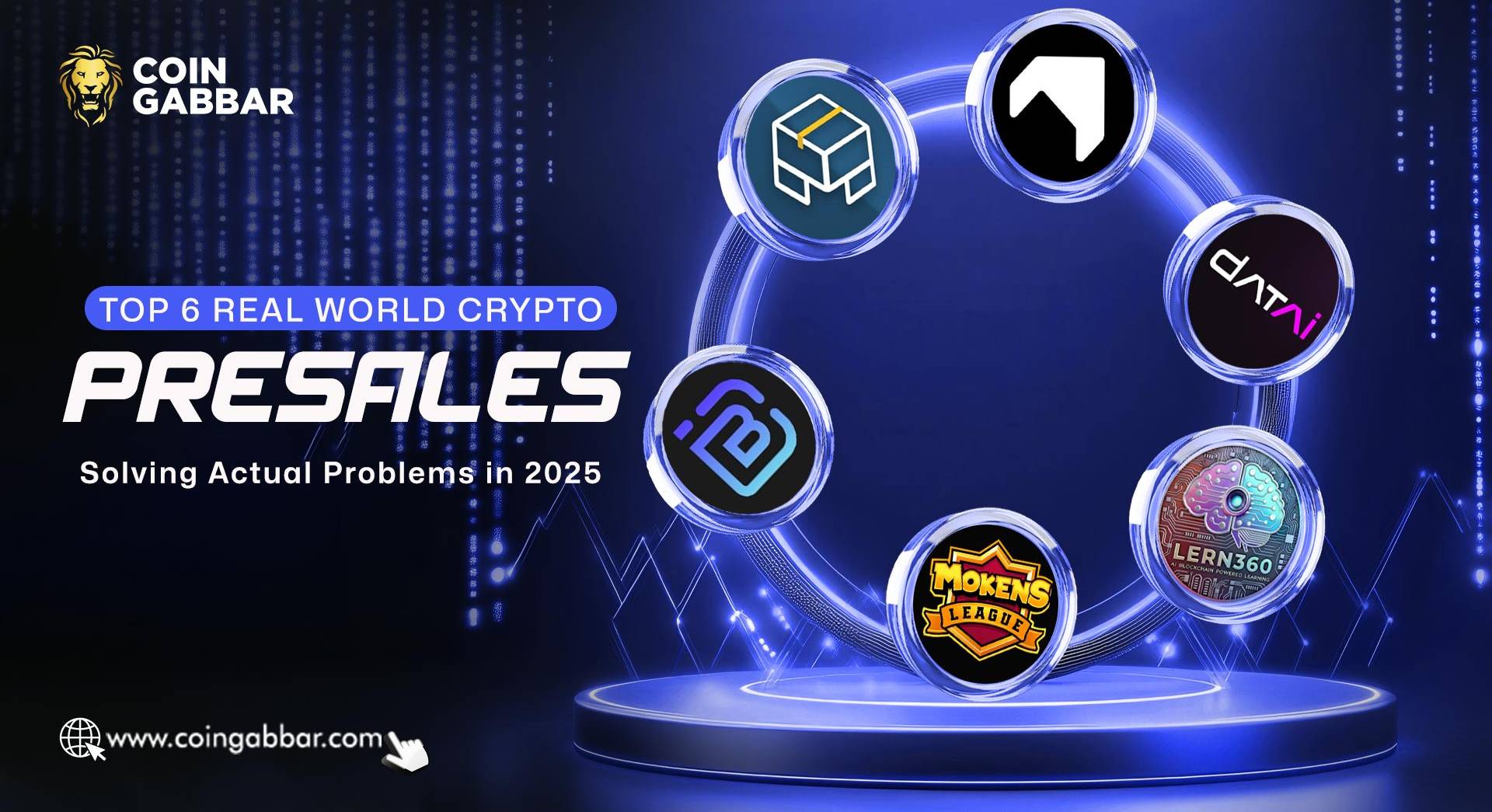 Top 6 Real World Crypto Presales Solving Actual Problems in 2025