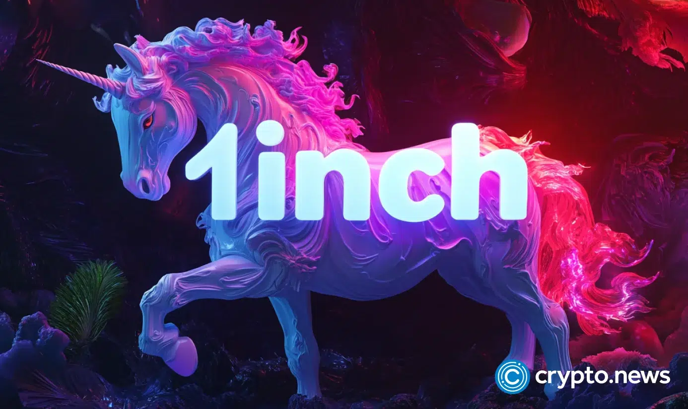 1INCH price surges 75% in a week as 1inch Swap DEX hits $700B volume