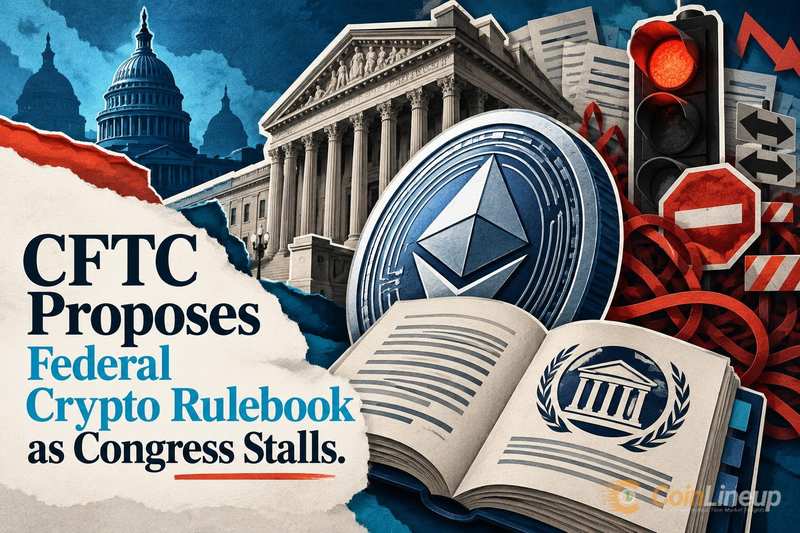 CFTC Proposes Federal Crypto Rulebook as Congress Stalls
