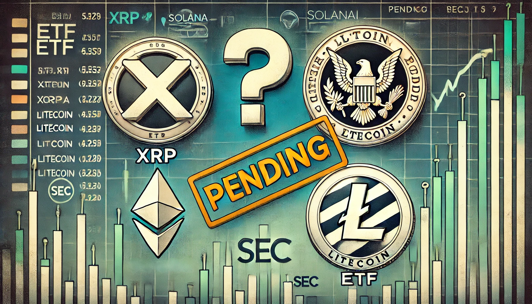 Uncertainty Surrounds XRP, Solana, and Litecoin ETFs: Will Approval Happen?