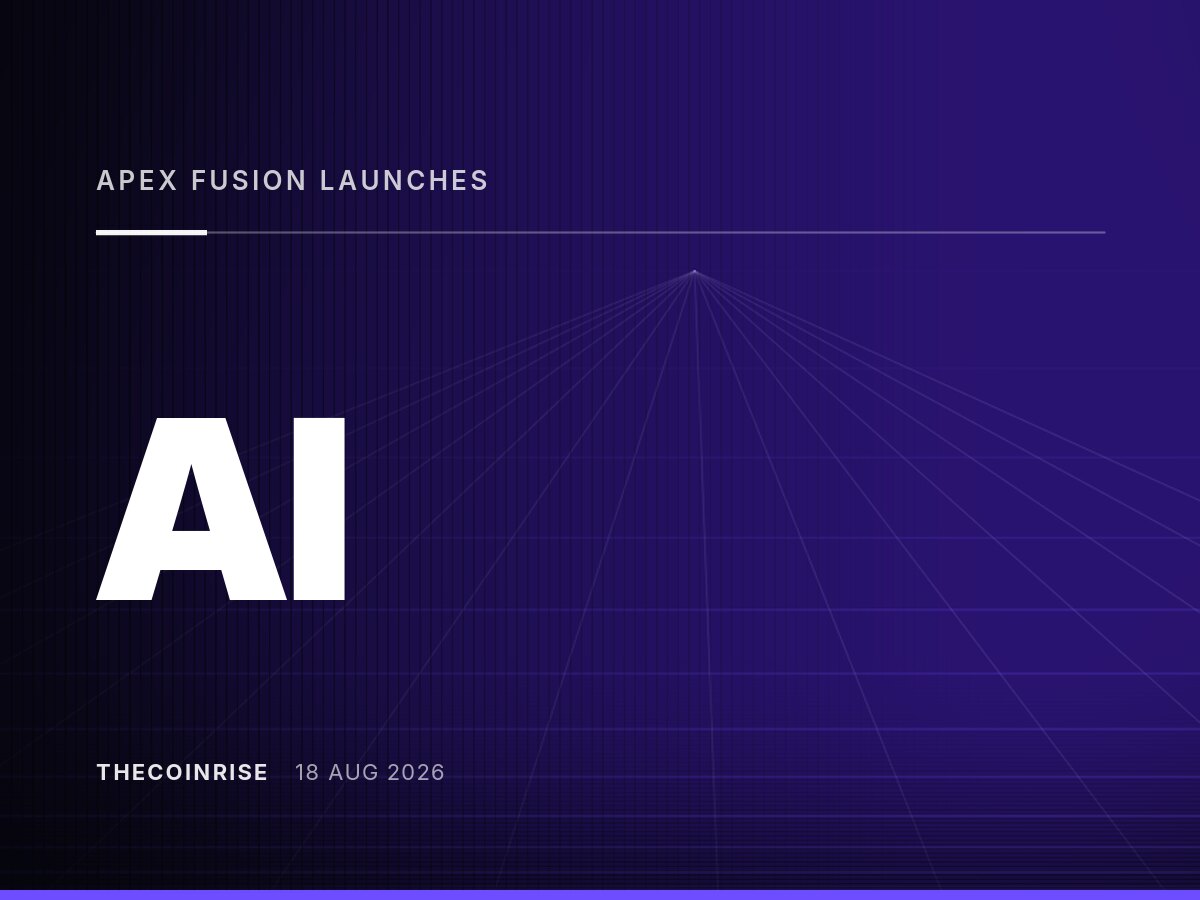 Apex Fusion Launches Vector Settlement Layer for Autonomous AI Agents