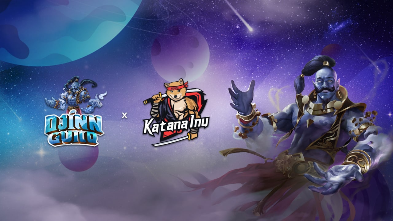 Congratulation: DJINN x Katana Inu partnership