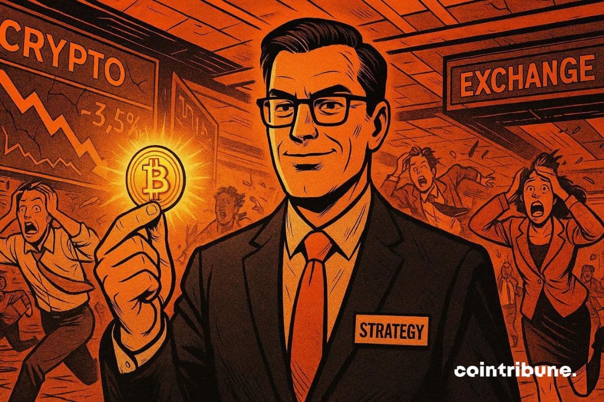 Michael Saylor prepares a new Bitcoin purchase despite the fall of MSTR