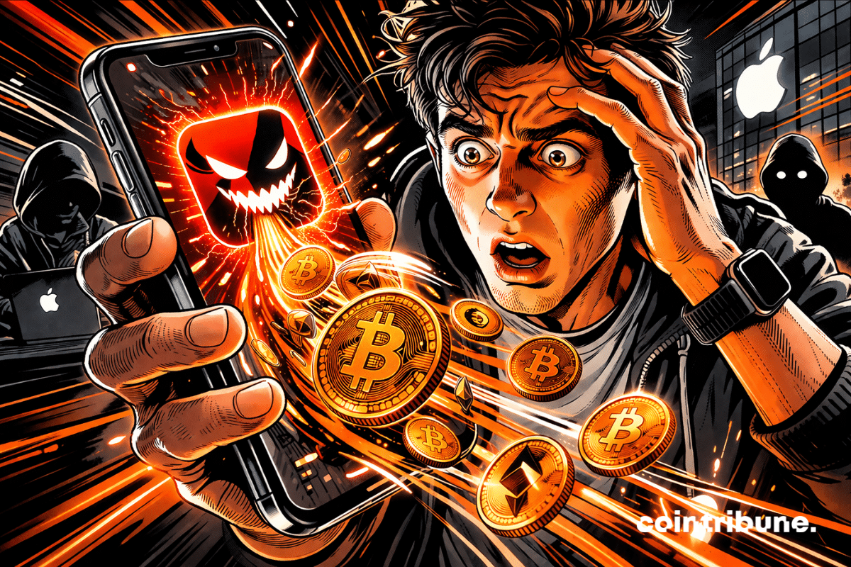 A fraudulent application on the App Store at the heart of a massive cryptocurrency theft