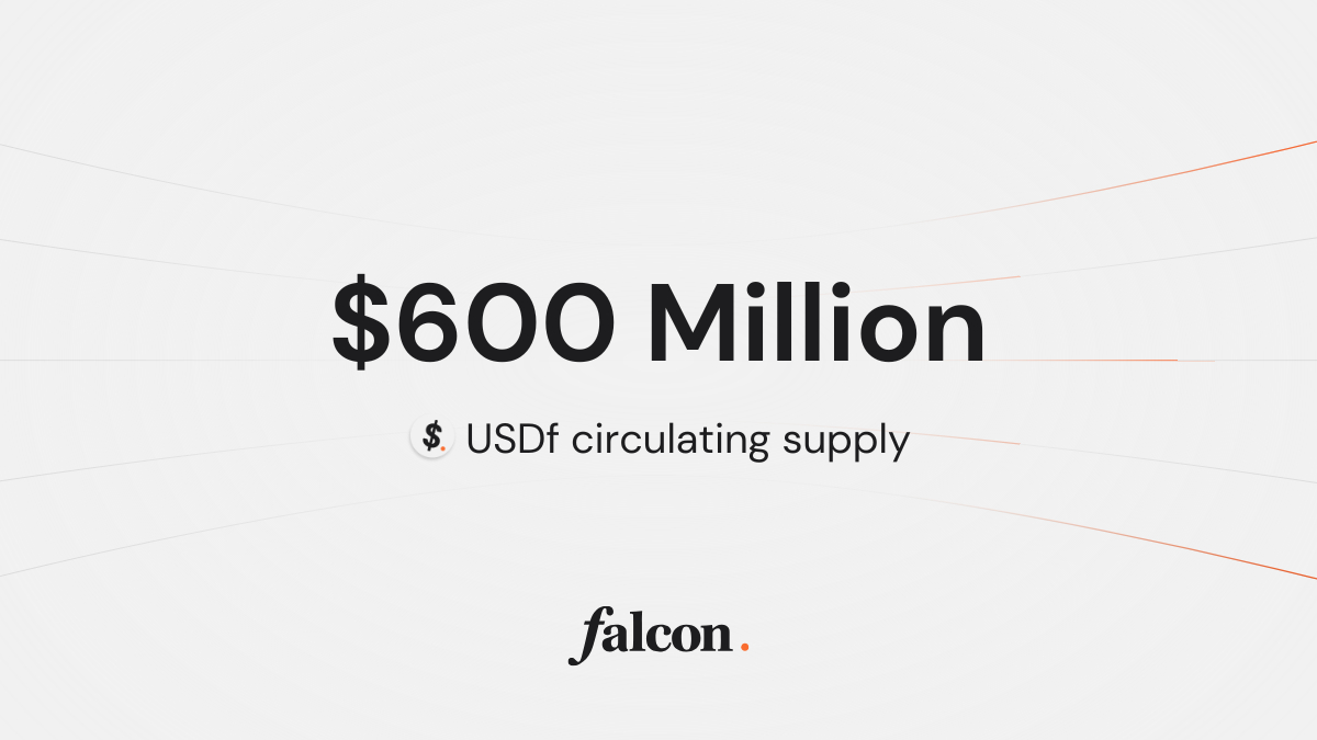 Falcon Finance Tops $600M in USDf Supply as DeFi Demand Surges (17 Jul)