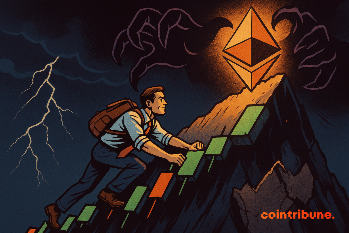 Ethereum under pressure despite a slight rebound in price