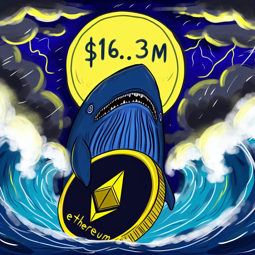 Ethereum Whale Bets $16.3M on ETH Price Rebound!