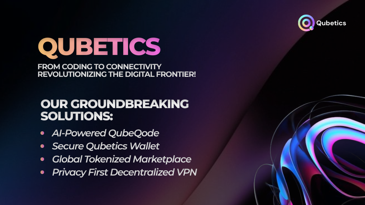 Qubetics platform interface showcasing asset tokenization