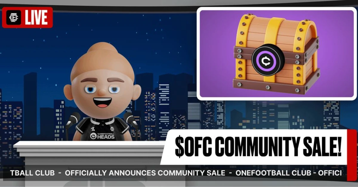 OneFootball Announces Community Presale Of “OneFootball Credits” ($OFC)