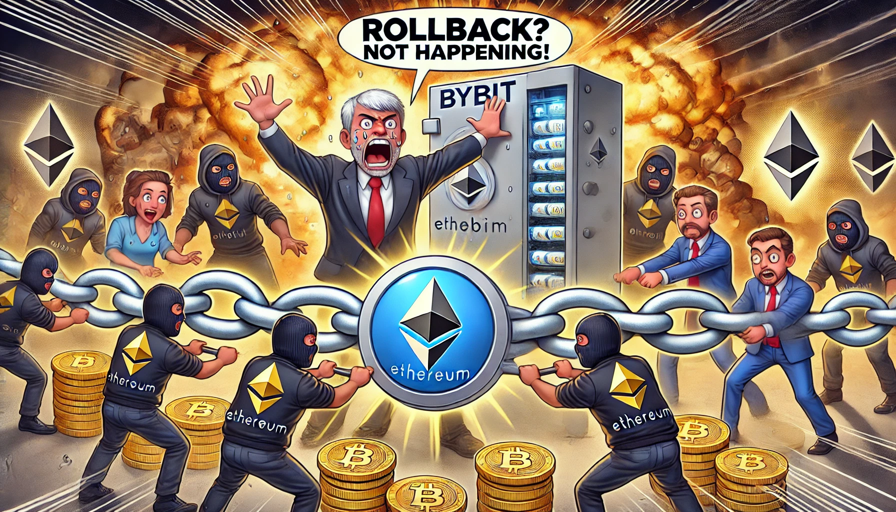 Ethereum Faces Rollback Controversy After $1.5B Bybit Hack – But Is It Even Possible?