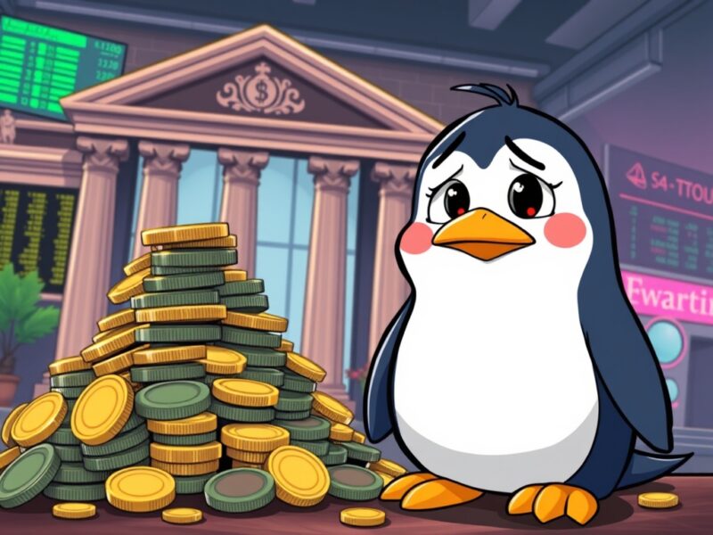 Pudgy Penguins PENGU: Alarming $8.91M Transfer Sparks Market Concerns