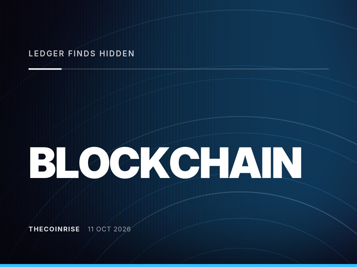 Ledger Finds Hidden Chip in Tampered Hardware Wallets Tied to Crypto Losses