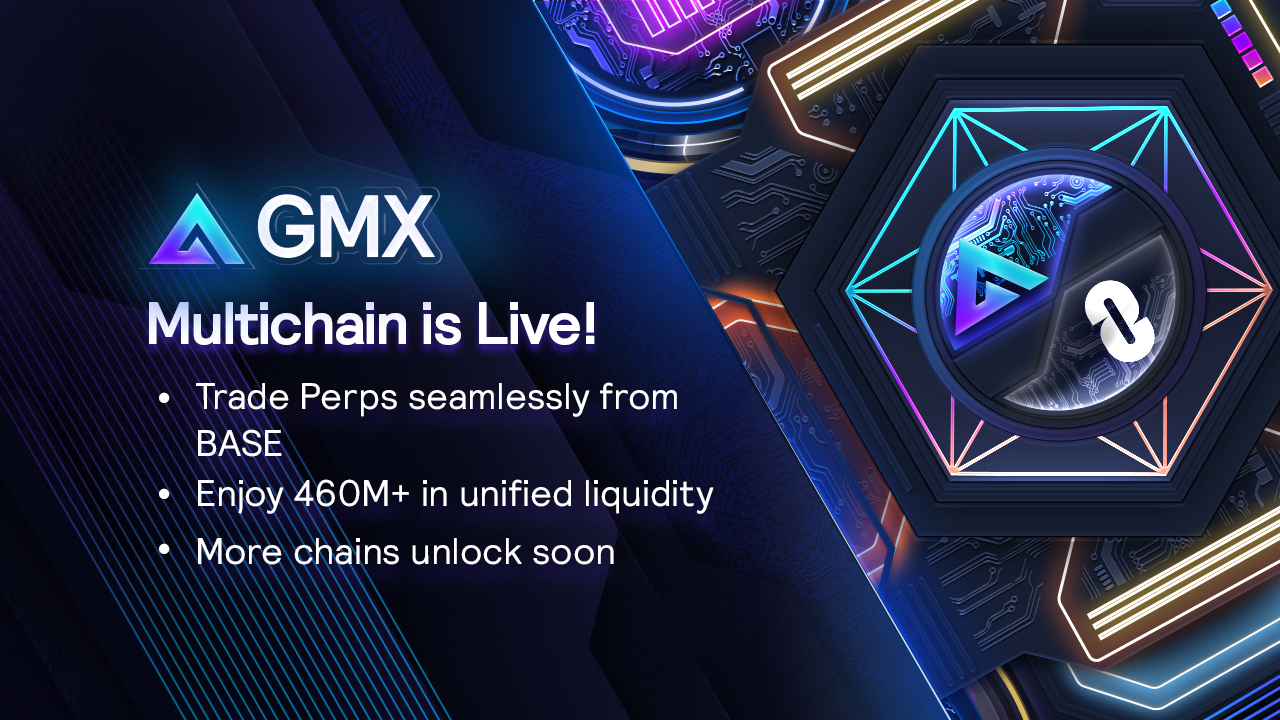 GMX Debuts Multichain To Unlock Seamless Perp Trading Across All Public Blockchains (29 Sep)