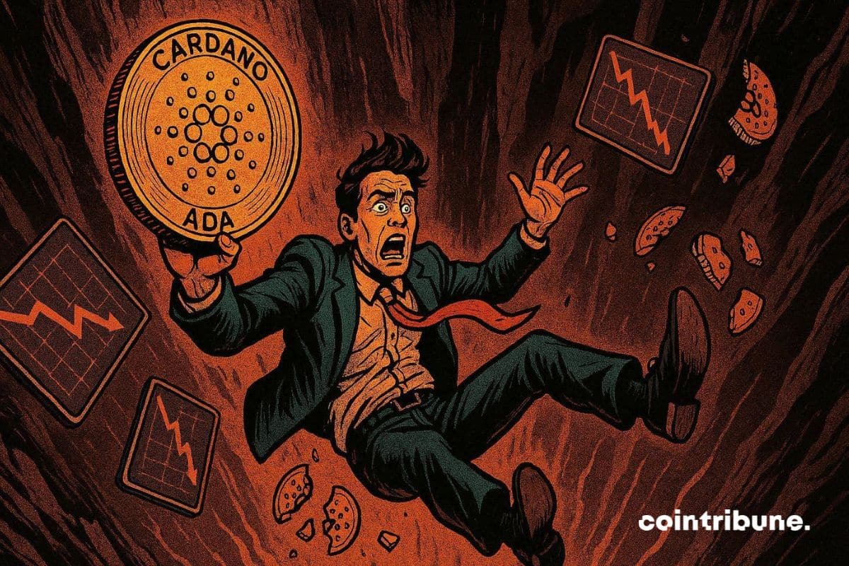 Cardano under pressure: Its capitalization collapses by 64% in 2025