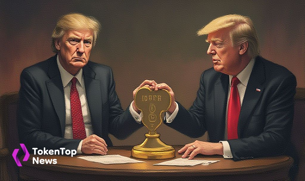 Image depicting the petition against Trump's software lawsuit