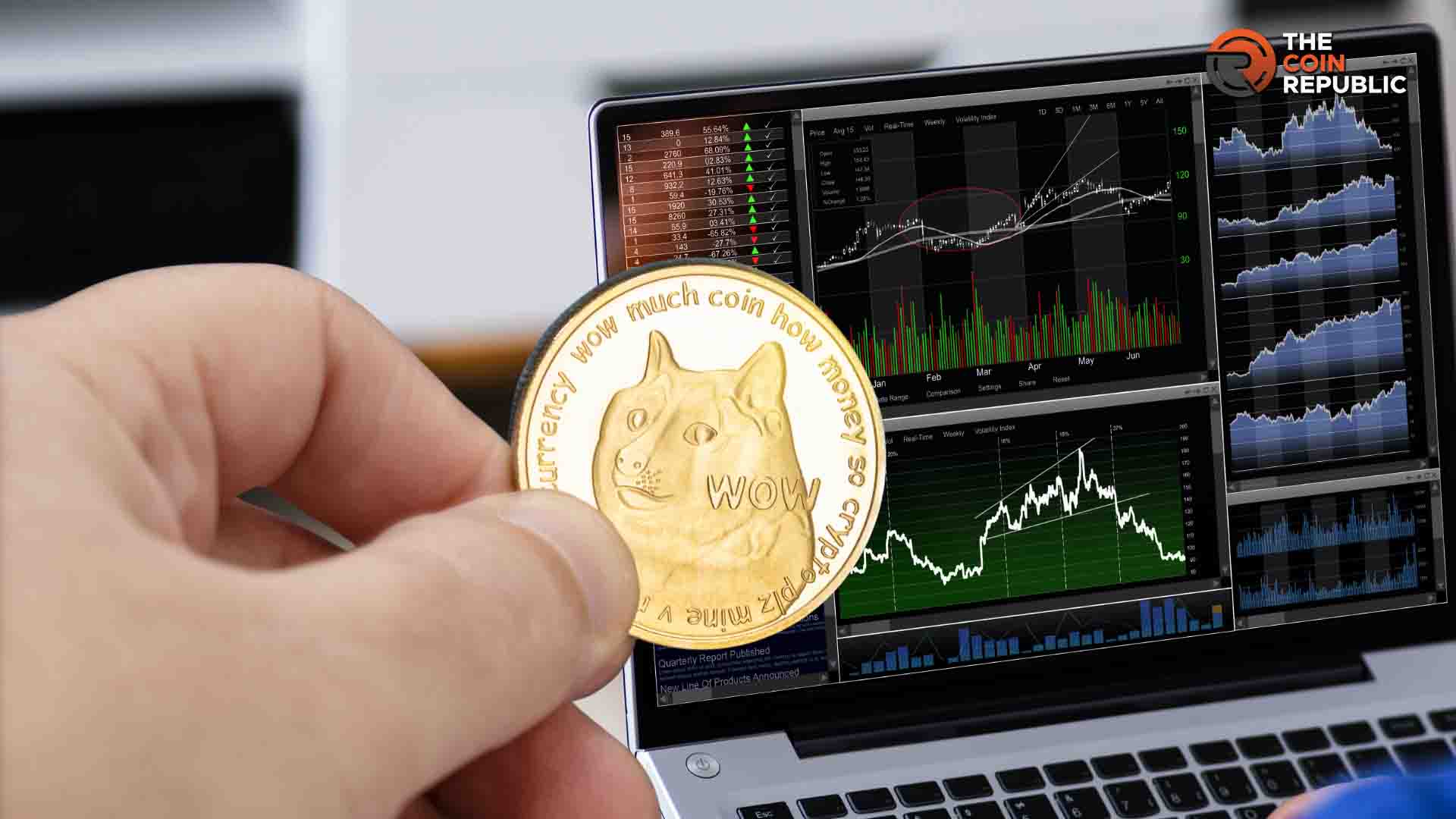Dogecoin Price Holds At $0.21 As Market Awaits Breakout